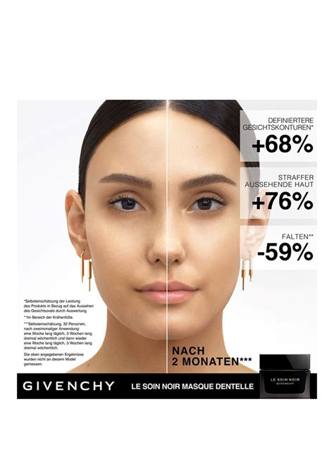 givenchy schwarze spitze maske|Givenchy Le Soin Noir Face Lace Anti.